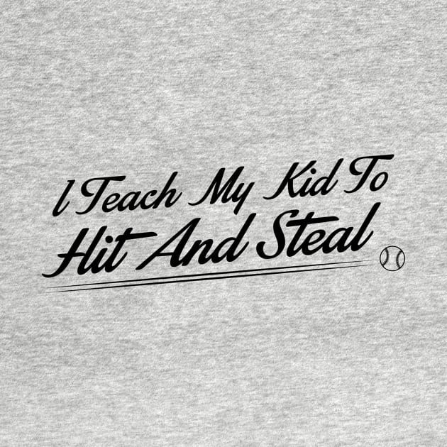 I teach my kid to hit and steal by nektarinchen